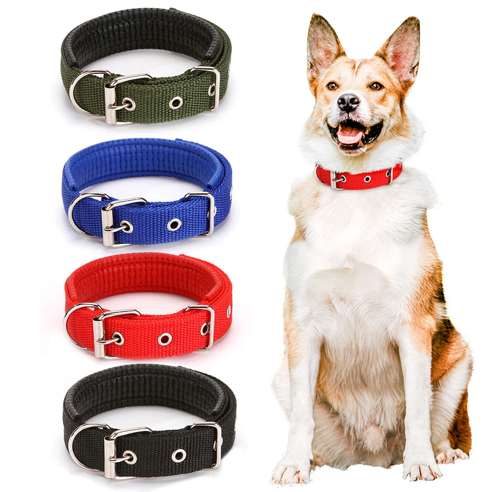Large Dog Collars Dog Collar Cat Necklace Outdoor Reflective Adjustable