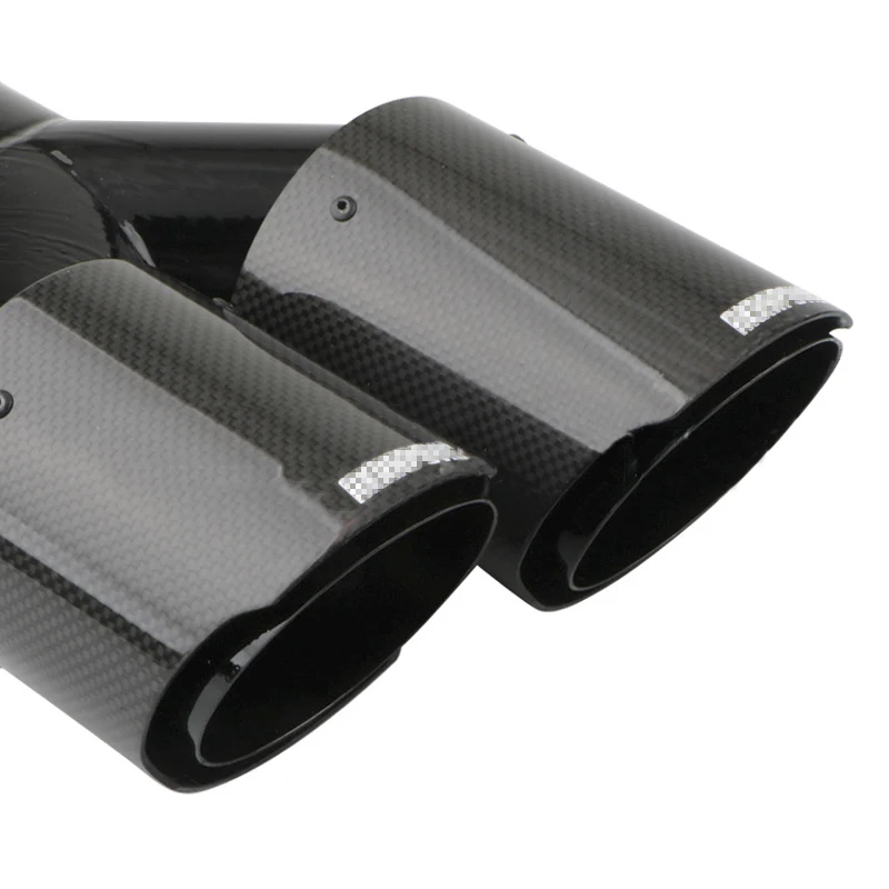 63mm Carbon Fiber Y-Shape Exhaust Tip 5