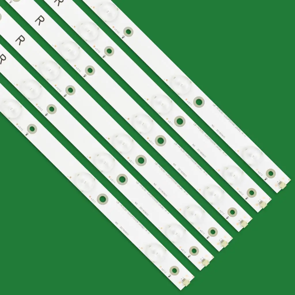 Nova 12 Pcs Kit Led Tiras para Philips tv 50puh6300 50 50puf6650 50put6400 55puf6092 t3 50puh6400 88 50put6400 12 50puf6461 t3 - Imagem 3