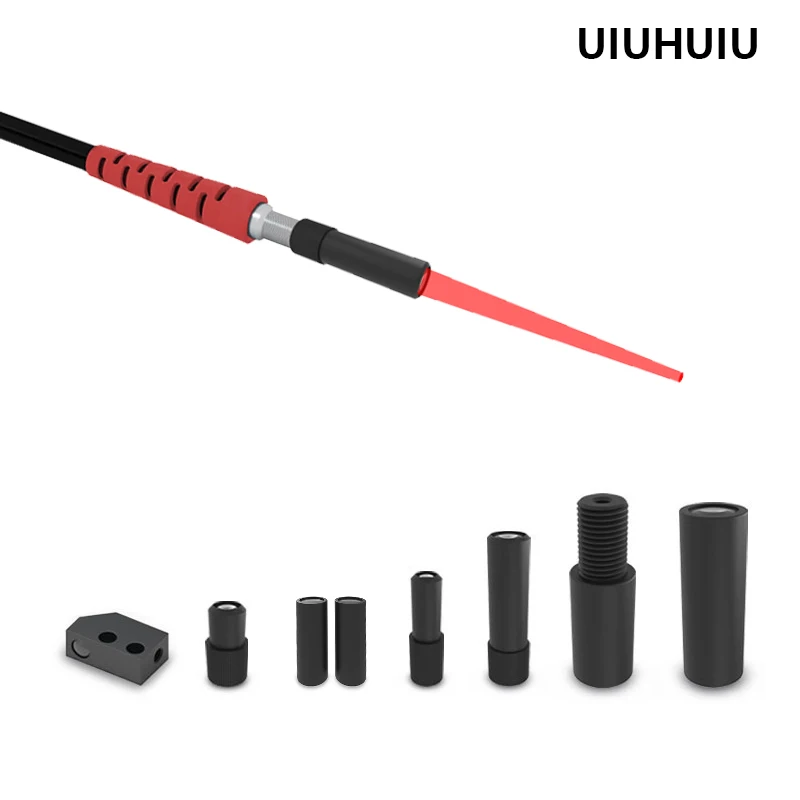Fibra Óptica Focando Espelho Reflexão Através do Feixe Proximity Switch Probe Adequado para Sensores Ópticos m3 m4 m6