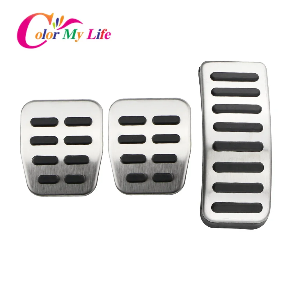 Stainless Steel MT AT Gas Pedal Pads Car Pedal Cover For Volkswagen VW Polo 6N 9N Jetta MK4 Bora Golf MK4 Beetle Cabrio Fox car accessories,car pedals,pedal cover,stainless steel pedal cover