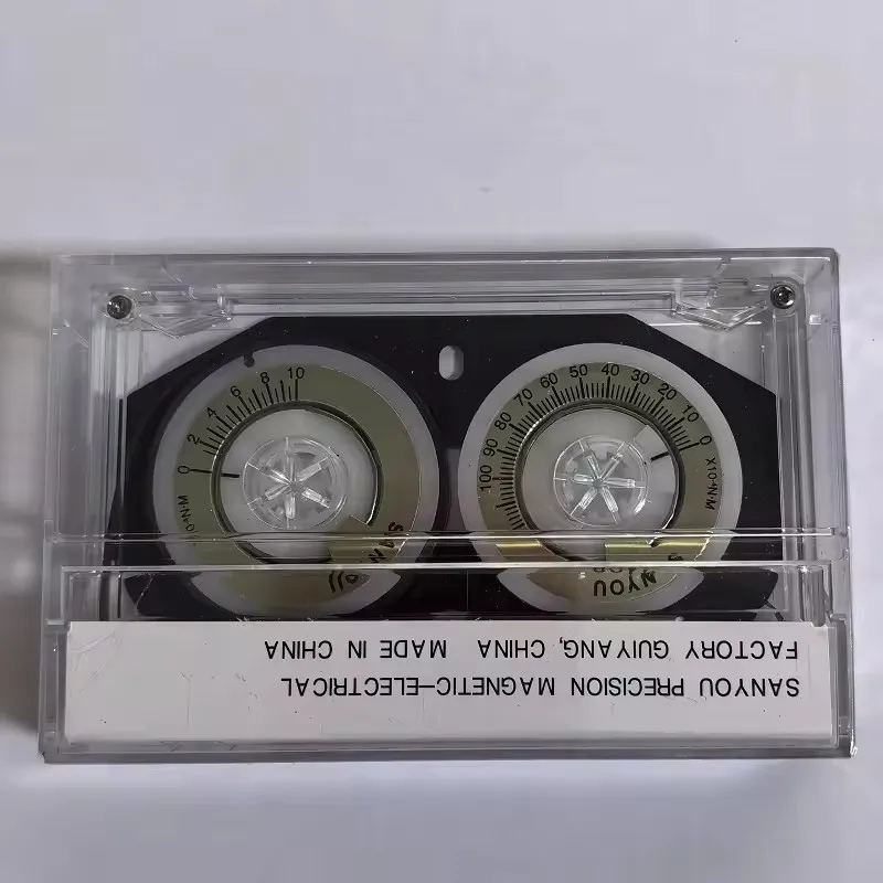 Cassette Torque Meter CT-W100 SANYOU Test Tape Forward Discharge Torque and Reverse Tension Moment,FWD. TORQUE,BACK TENSION