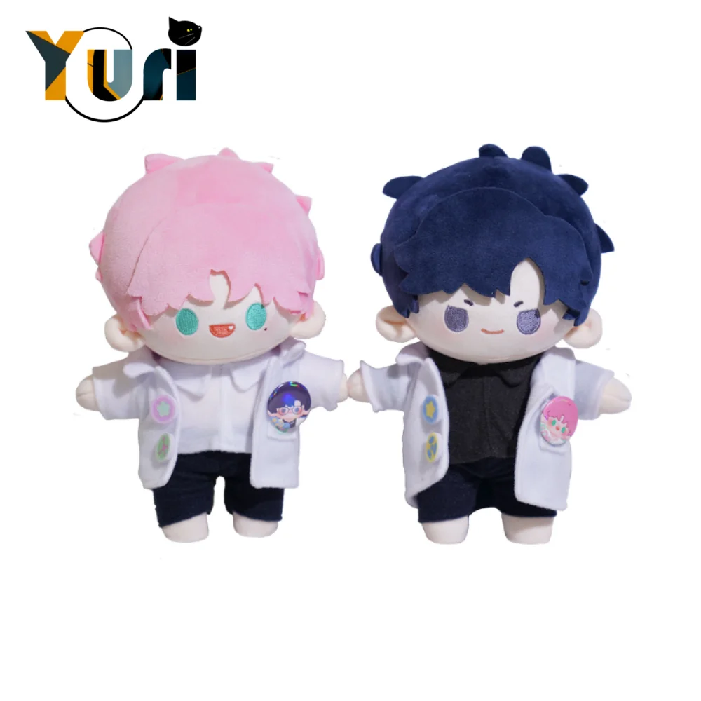 

Yuri The Wicked Want to Rescue Wang Yi Boshi Qin Xian Zhuli 20cm Plush Doll Toy Costume Clothes Suit Anime Cosplay C