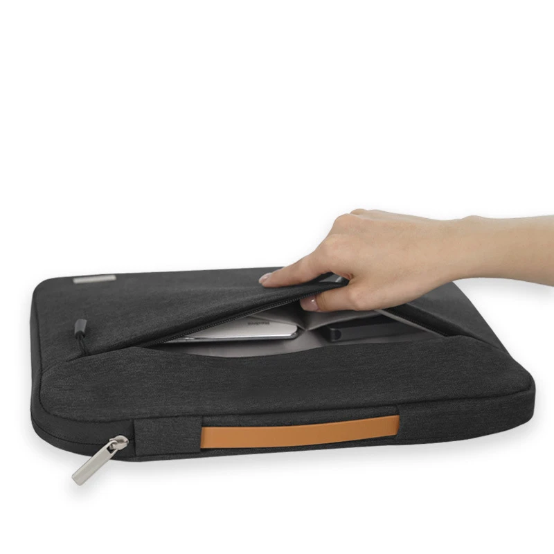 Multi-pockets Laptop Sleeve for MacBook Air 15.3 2024 Laptop Bag for MacBook Pro 14 M5 Shocproof Notebook Bag for Dell/Xiaomi 16 — view 6