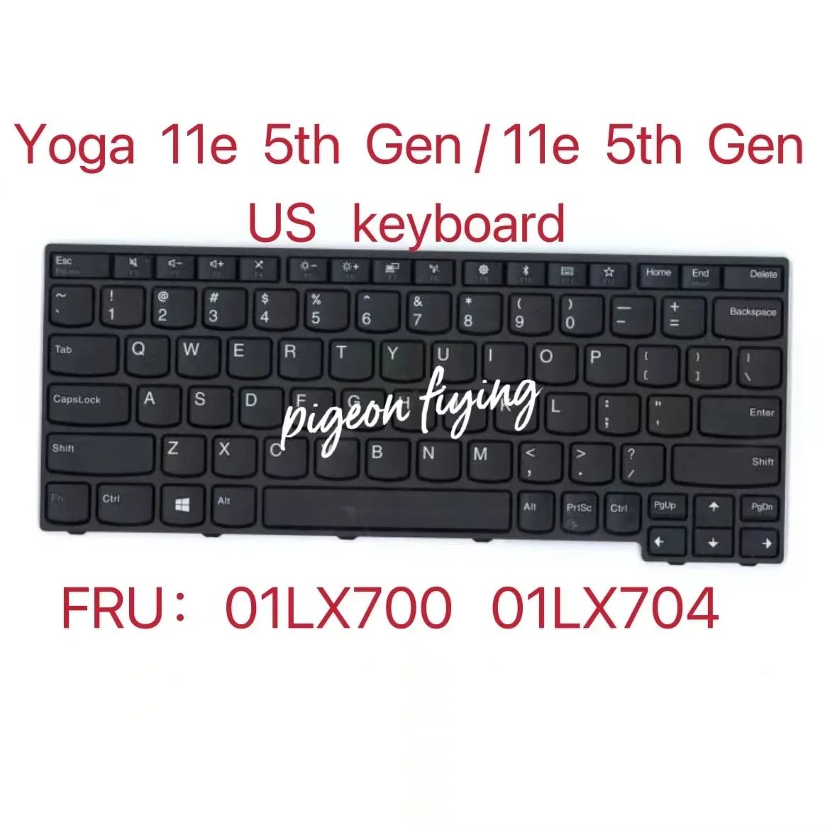 

Для Lenovo ThinkPad 11E Yoga 11E 5-го поколения 5 английская клавиатура FRU:01LX740 01LX700