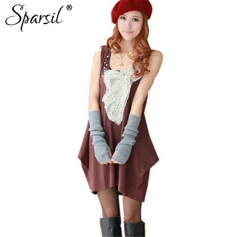 Sparsil Women's Winter&Autumn Christmas Cashmere Blend Knitted Long Gloves Solid Color Fashion Warm For Lady Elbow Mittens