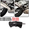 Really Carbon Fiber For BMW S1000R S1000RR R1200GS 2010 - 2017 2018 Motorcycle Heat Shield Shell Escape Muffler Protector Cover
