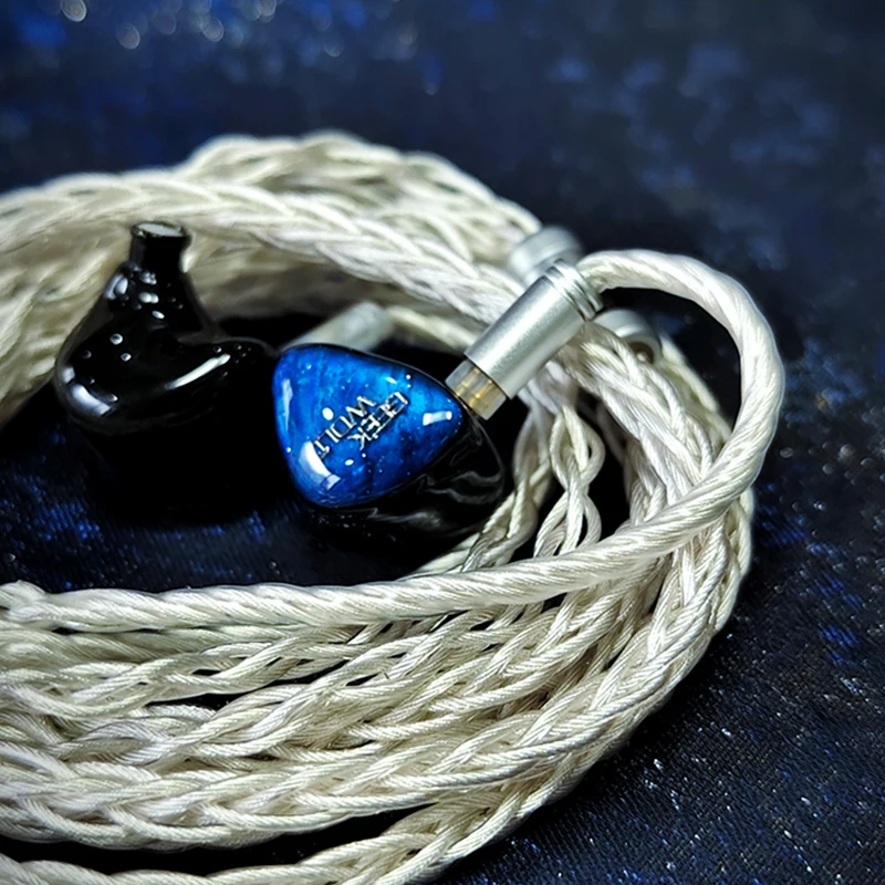 GEEKFLY GEEKWOLD GK20 PRO 3BA+2PZT+Planar+DD IEMs HIFI 有線