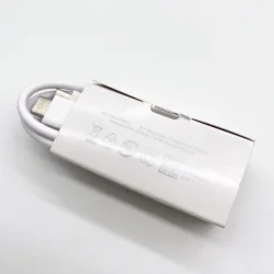 45W Super Fast USB - C Charger with 5A Type C Cable - Only White Cable