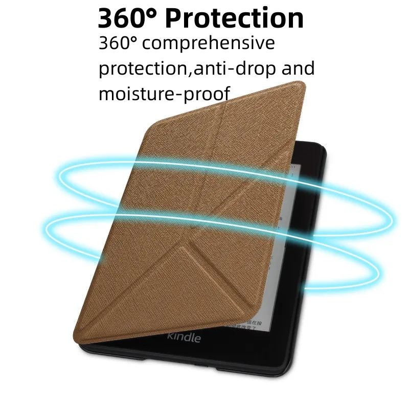 Capa Dobrável de Couro Kindle Capa de Livro para Kindle Paperwhite 10th Generation2023 J9g29r Pq94wif 6 - Imagem 2