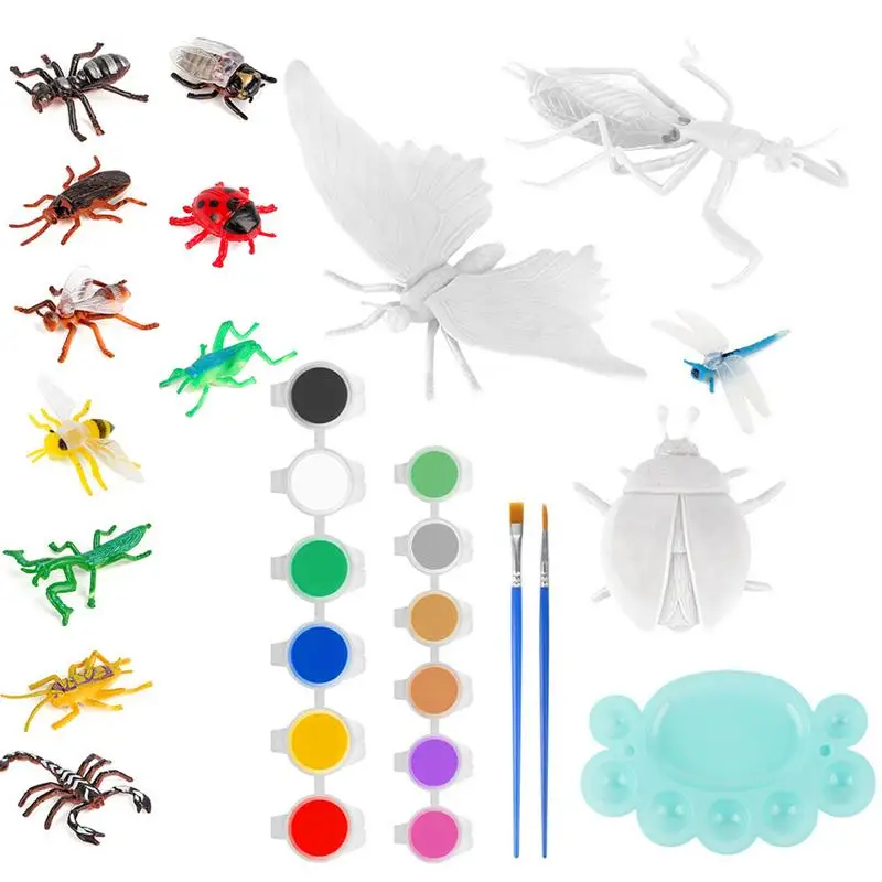 

Kids Craft Painting Kit Arts And Crafts Painting Kit Children Educational Toys For Boys And Girls DIY Painting Your Own Insect