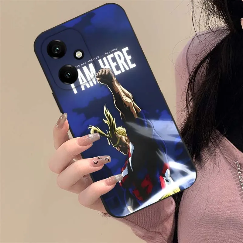 My Hero Academia Anime Black Phone Case Cover