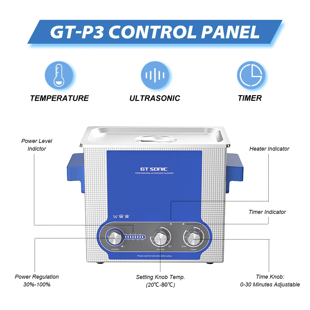 Gt Sonic Ultrasonic Cleaner 2l edu.svet.gob.gt