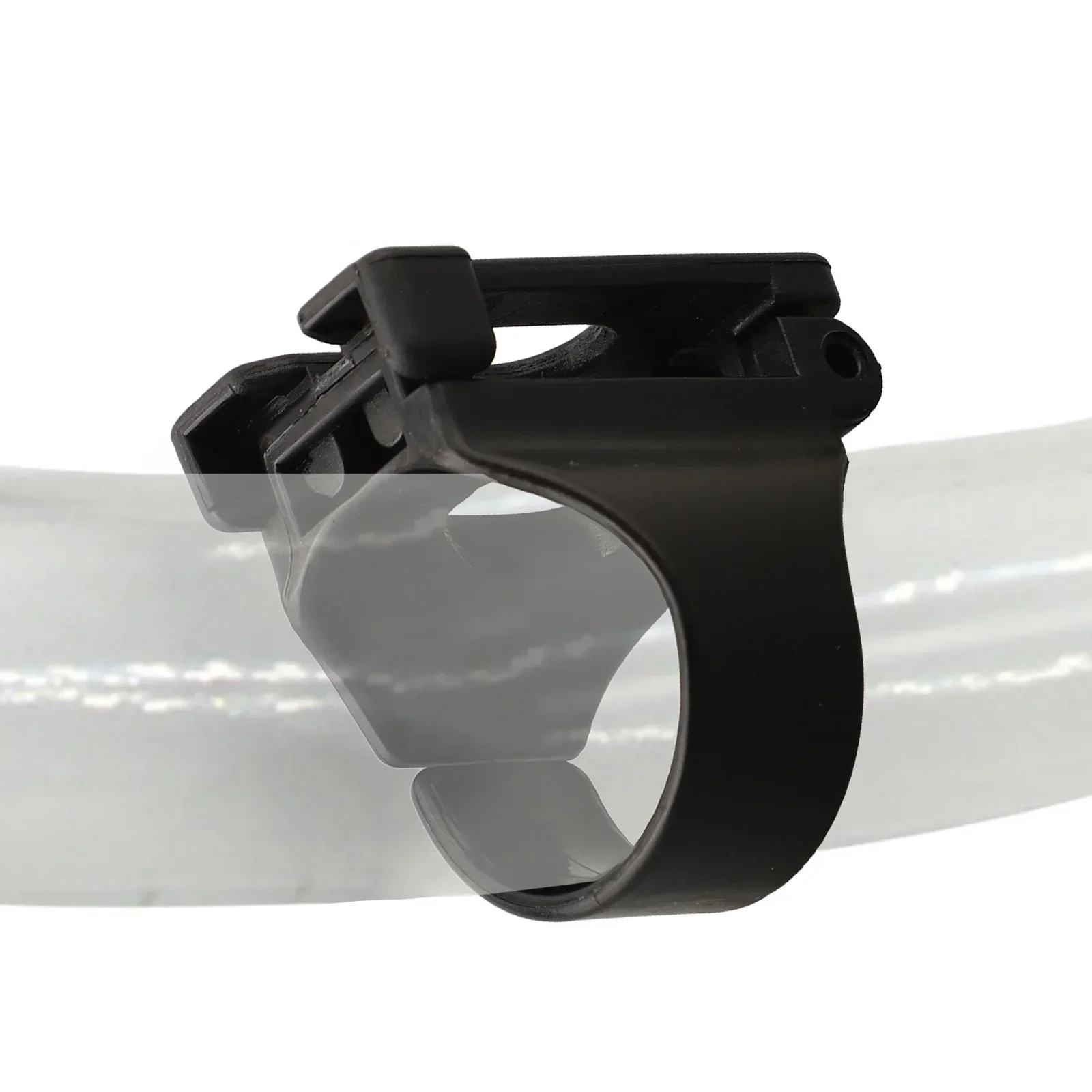E-outstanding Silicone Snorkel Keeper 5PCS Black Scuba