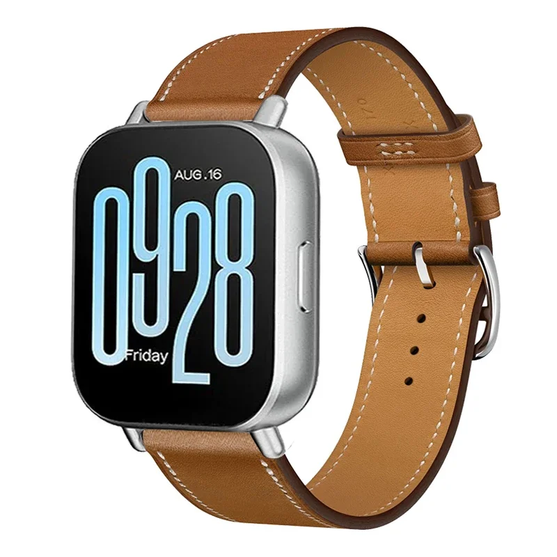 Elegant Leather Bracelet Loop Wrist Strap - Premium 22mm Accessory Band