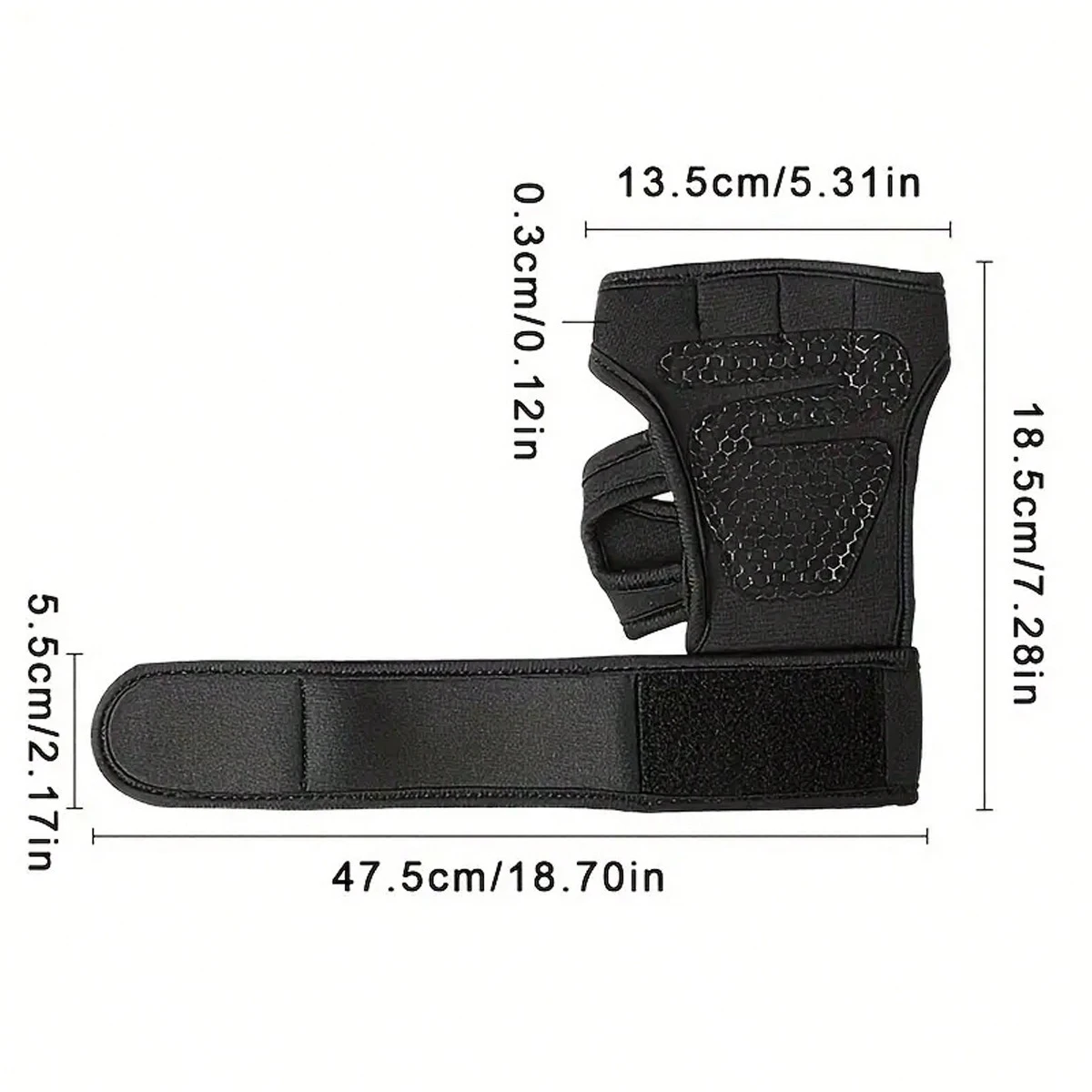 Enhanced Fitness Workout Gloves for Training and Body Building