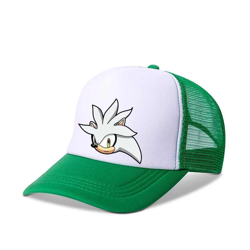thumbnail image 1 of Gorra de béisbol Sonics para niños y niñas, de poliéster, ajustable, universal, informal, para conductor de camión, con dibujos animados, elementos periféricos, 1 of 5