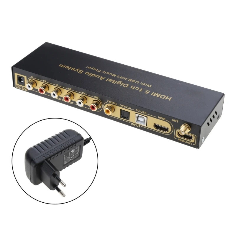 

UD851B 5.1 Channel Sound USB Player Automatically to Last Used Signal Channel Functions