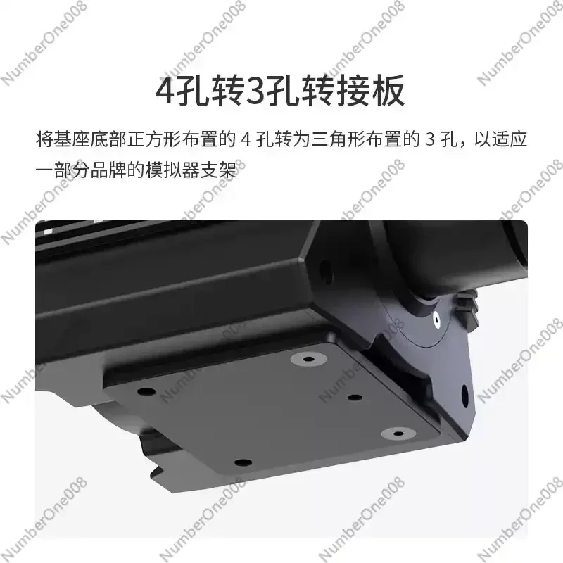 다양한 책상 두께에 적합한 레이싱 시뮬레이터 테이블 클램프, 게임 휠 베이스 마운트, 간편 설치, 휴대용 게임 액세서리