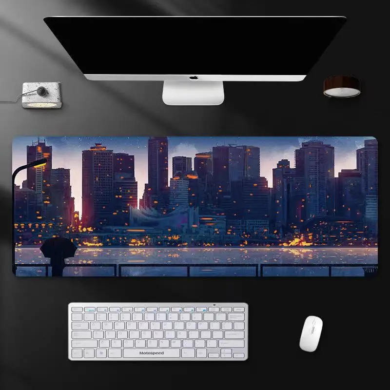 Art Table Mouse Carpet Setup Gamer Accessori Pad On The Table Laptop Anime Mouse Mats Kawaii Gaming Keyboard Pad Tappeto Desk Mat