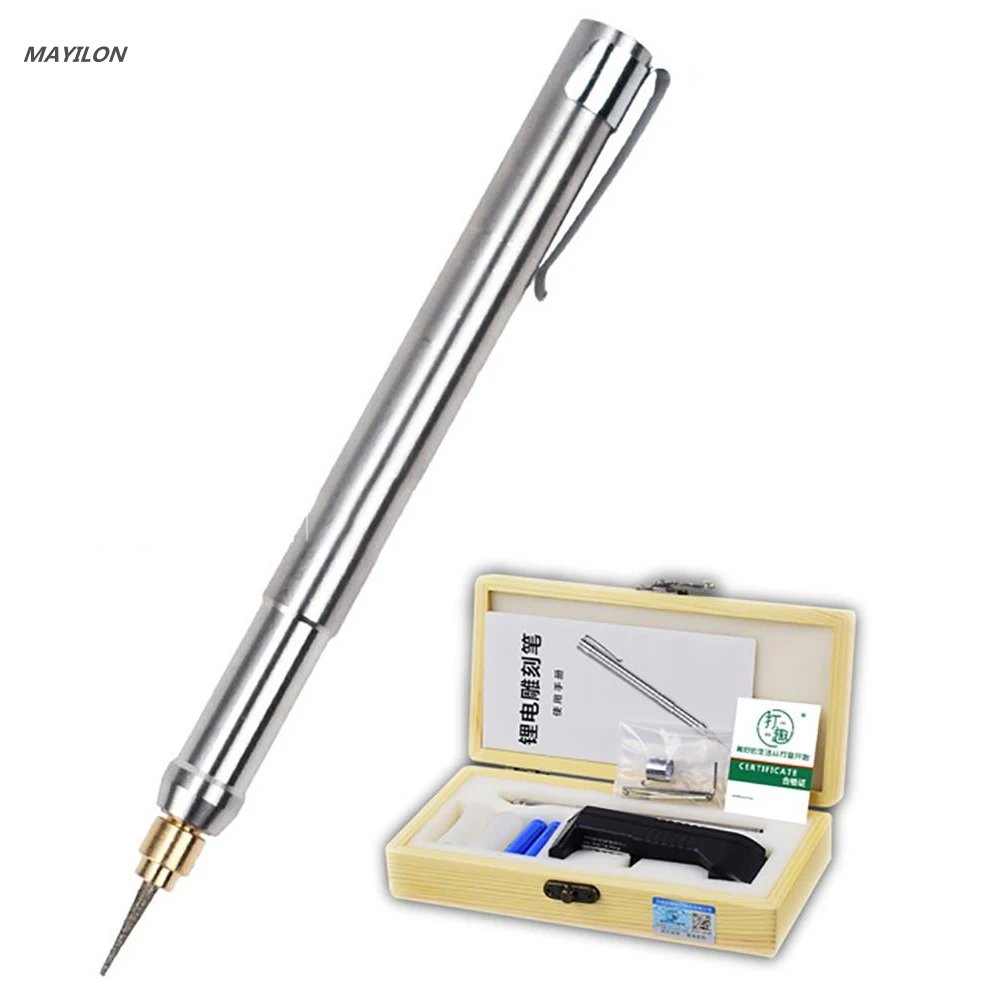 

3.7V Mini Electric Drill Engraver Grinder Grinding Machine with Battery Rechargeable Dremel Engraver Pen