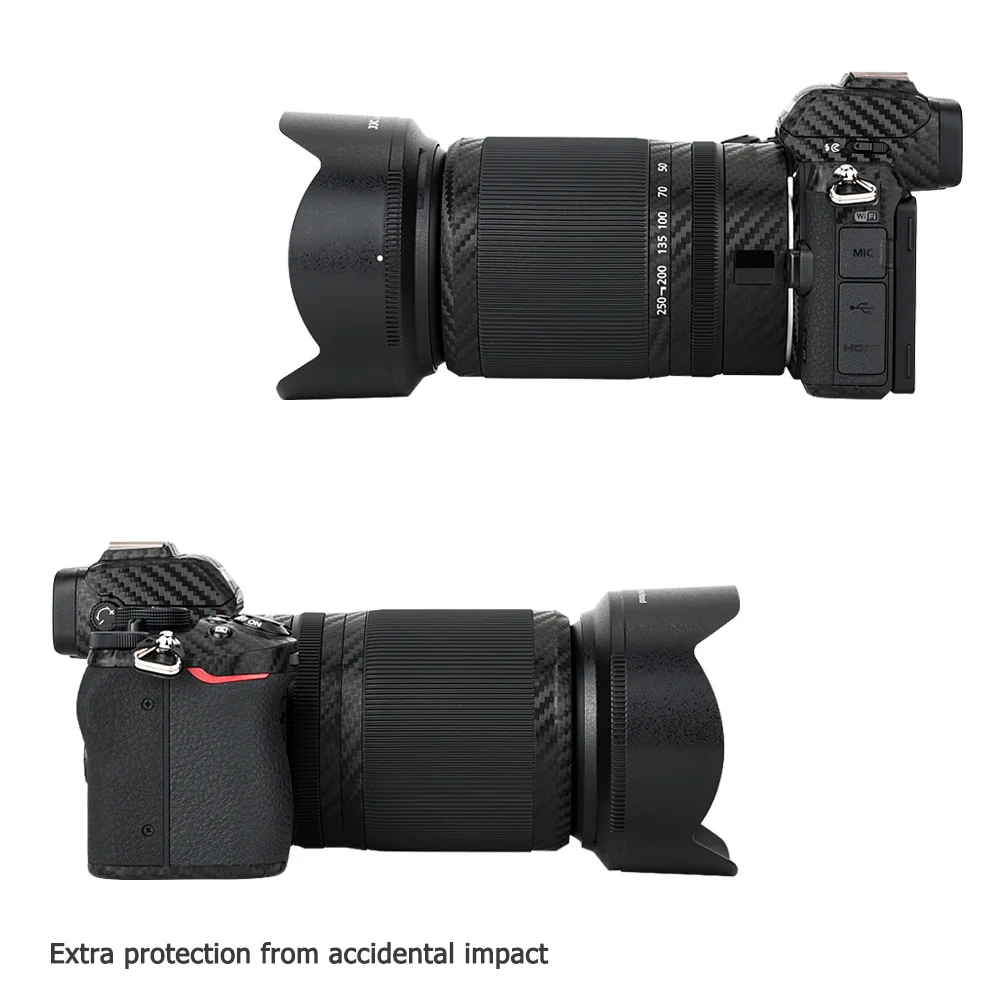 JJC Petal Style Lens Hood For Nikon Nikkor Z DX 50-250mm F4.5-6.3 VR Lens Z  50mm F1.8 S Lens Replaces Nikon HB-90A Lens Shade