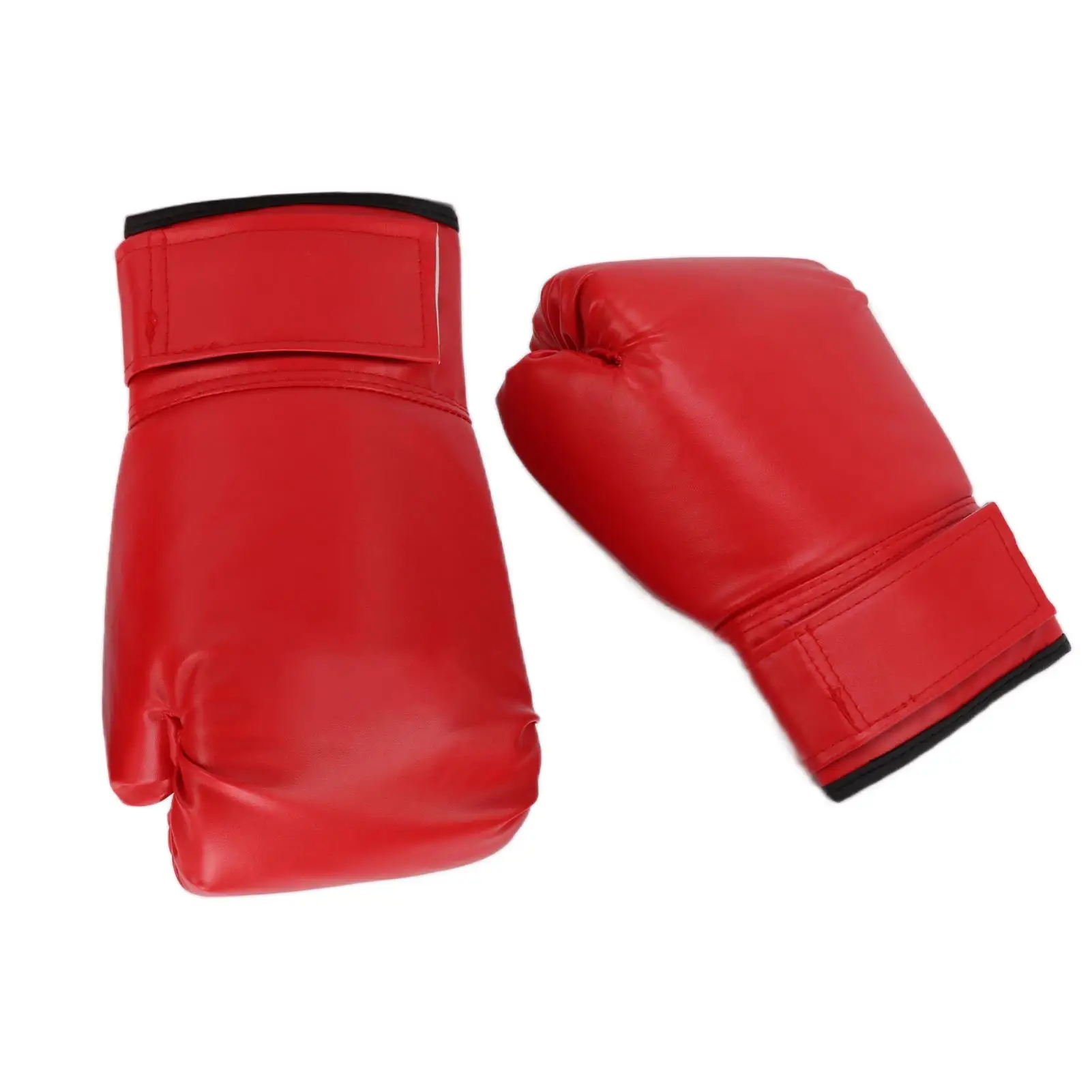 1 Pair Comfortable Breathable Boxing Gloves for Adults-Muay Thai, Sanda Training & Fight Gear