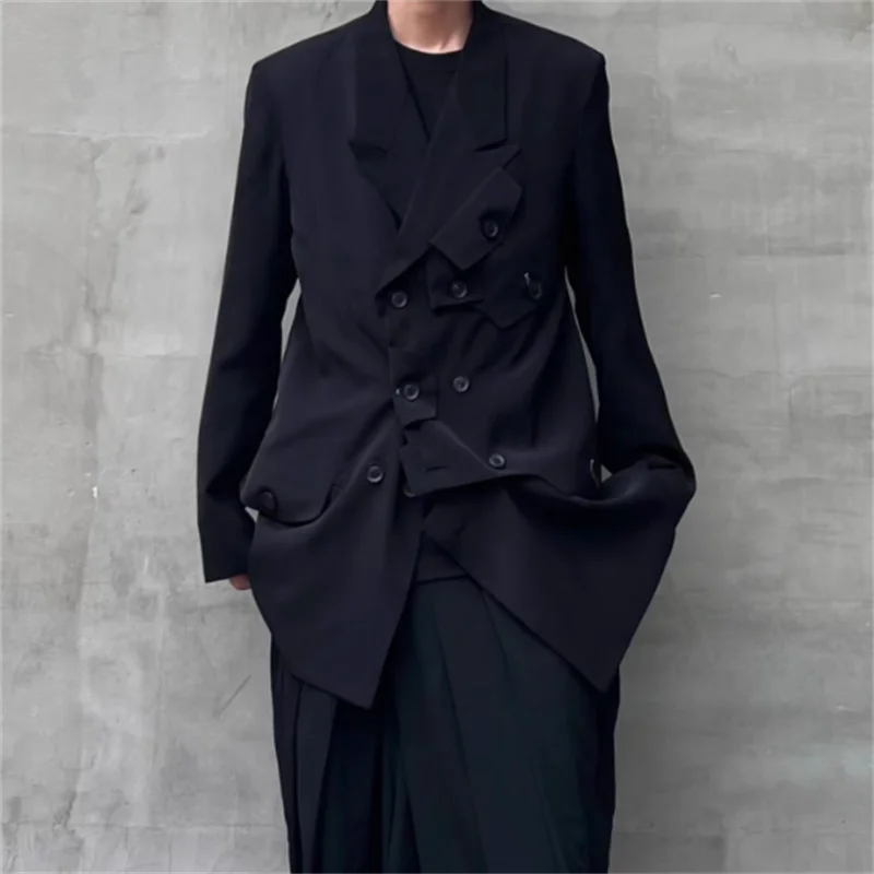 Double multi-button deconstructed design tailored suit original custom size jacket 3