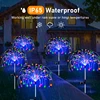 Solar Firework LED Stake Lights Outdoor Garden Decor Pathway Fairy Light Waterproof Yard Lawn Patio Landscape Decor Solar Lamp 3