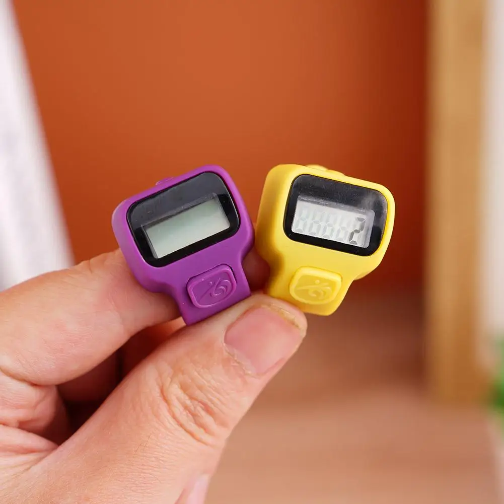 Finger Counter W/ Compass Islamic Tasbih Digital LED Electronic Handheld Tally Counter Clicker Ring hand tally counter electronic counter
