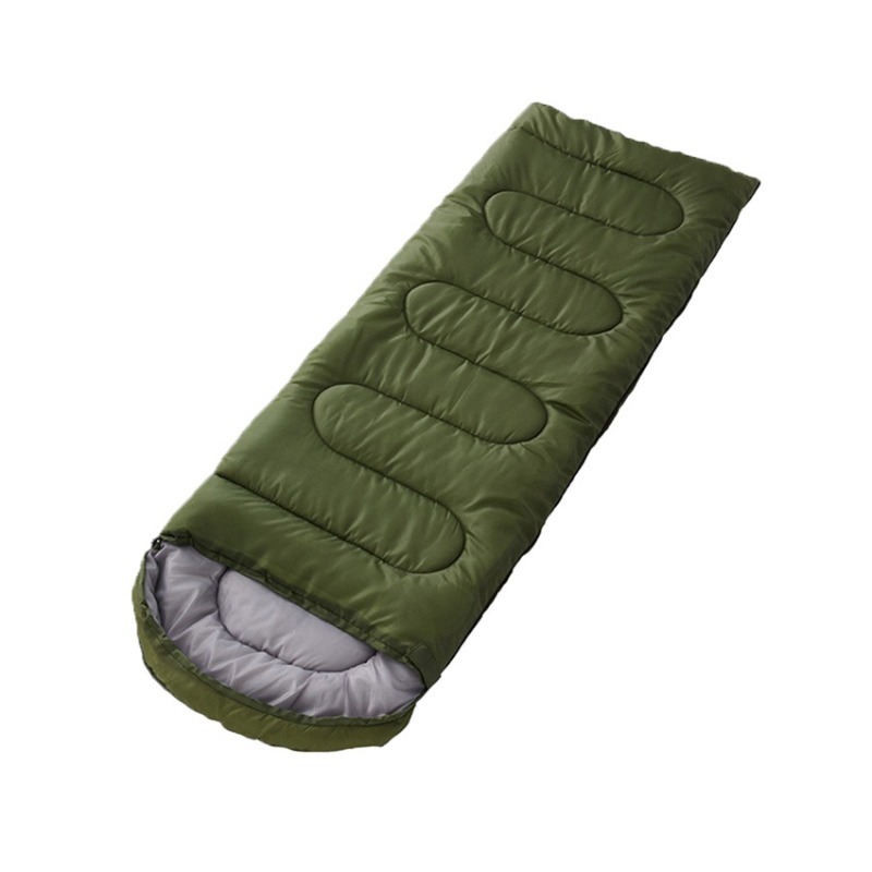 Emergency Sleeping Bag Adult Outdoor Spring and Autumn Adult Men and Women Thickened Warm Portable Camping Single Person