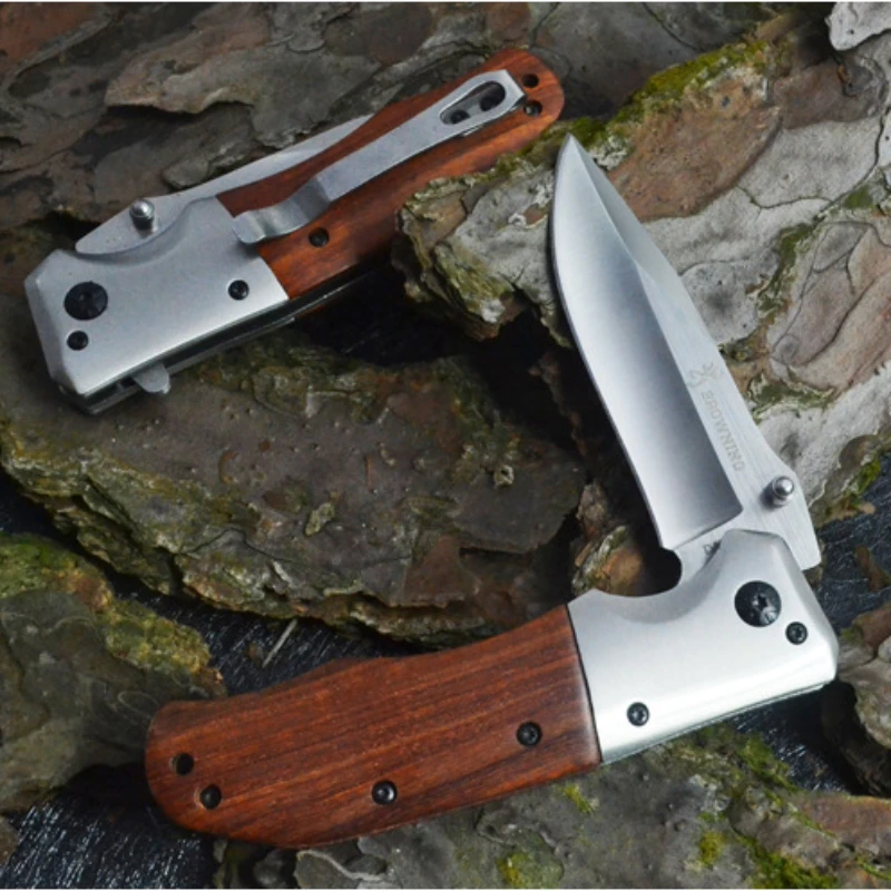 Outdoor Portable Folding Knife for Men Survival Military Tactical Pocket Knives for Camping and Fishing folding knife
