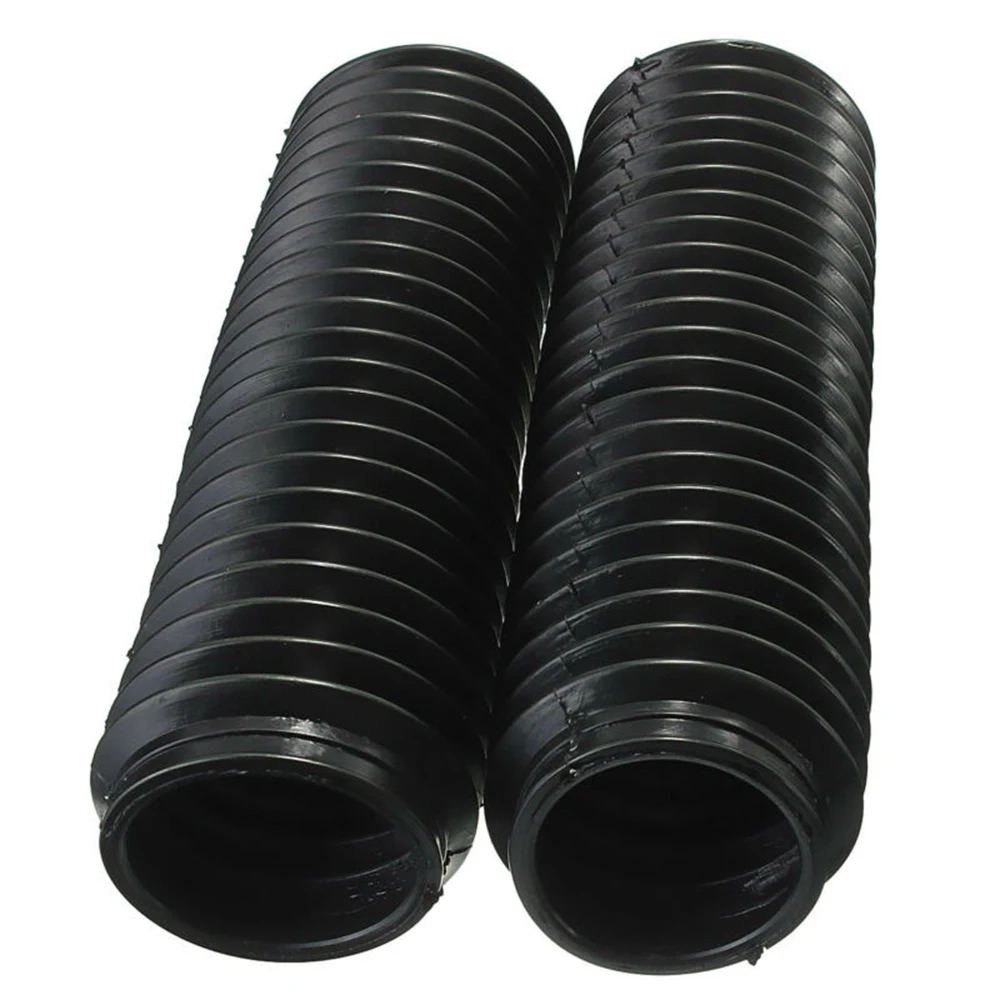 Motorcycle Front Fork Rubber Gaiters Boots 245x58x39mm For CQR Prevents Pressure Buildup And Moisture motorcycle fork gaiters