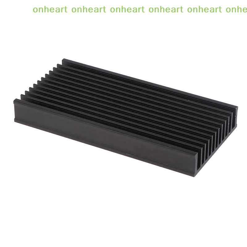 [C]1Pc 50*100*12.7mm 고전력 LED IC 팬 전력 증폭기 방열판용 알루미늄 방열판 쿨러 라디에이터