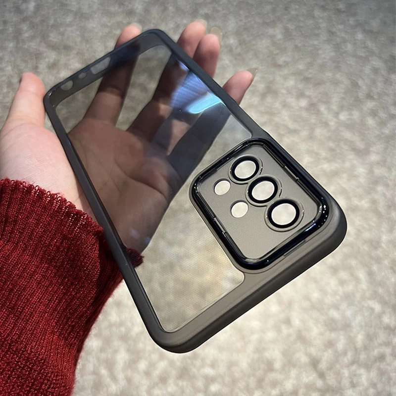 Enhanced Shockproof Plating Silicone Back Phone Case Cover