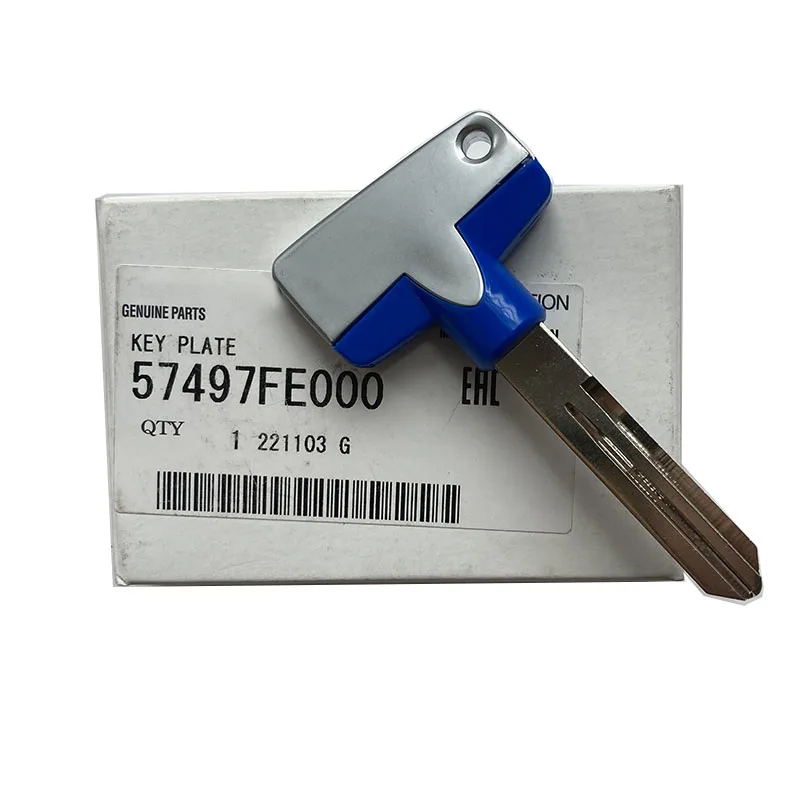 

NBJKATO Brand New Genuine Titanium Key Blank OEM 57497FE000 For Subaru STI Forester Impreza Legacy WRX BAJA