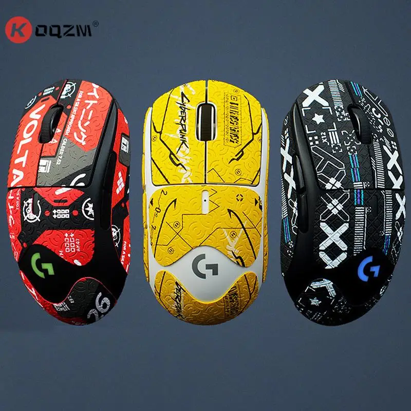 Mouse Grip Tape Skate Handmade Sticker Non Slip Lizard Skin Suck Sweat For Logitech G Pro X Superlight GPW Wireless Mouse