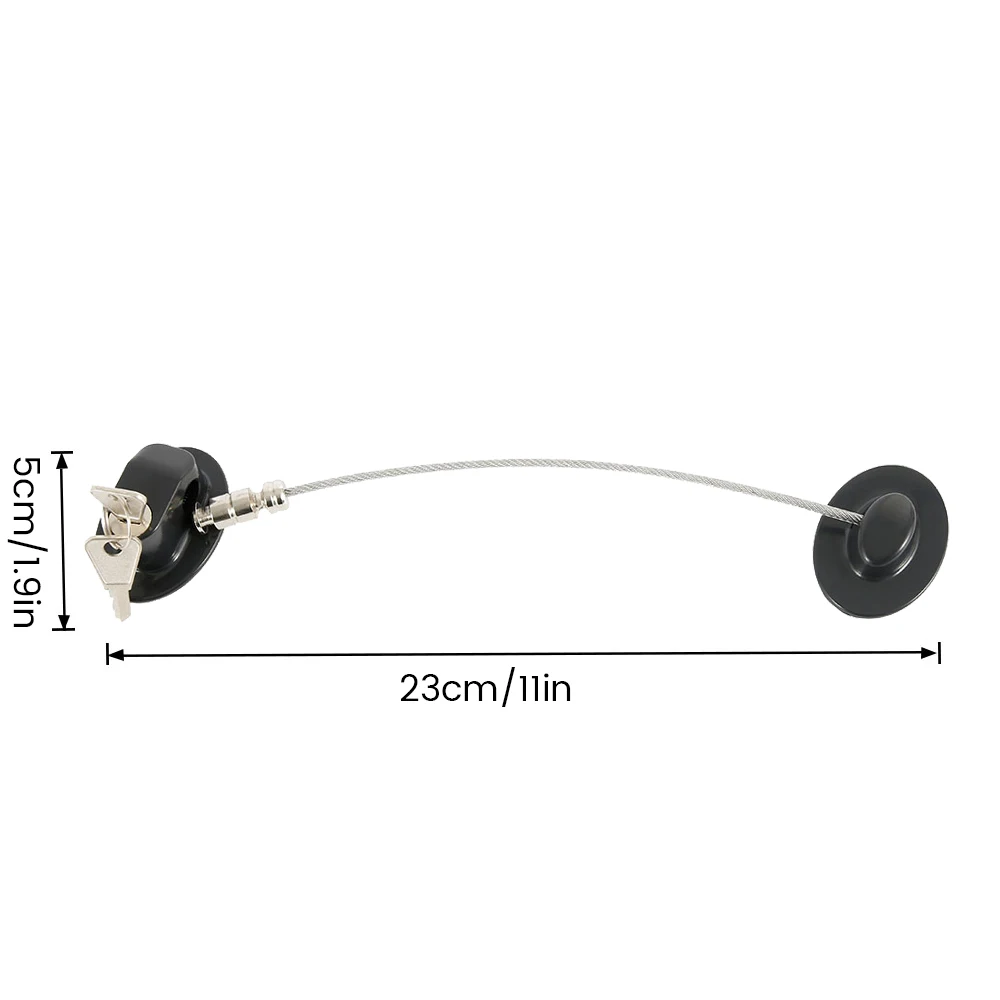 Refrigerator Limit Lock Highly Secured Refrigerator Lock with Key File Drawer Freezer Door Child Safety Cabinet Locks