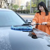 Scalable Car Washing Mop Long Handle Soft Bristle Cleaning Brush Auto Detailing Dust Removal Brushes Special Car Cleaning Tools 2