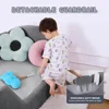 Standard Crib Size Toddler Bed round with Rail And round Headboard for Children Aged 18 Months to 6 Years 5