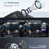 AI Smart Video Glasses with Camera and Photo Capabilities, featuring an 8MP camera, 1080P HD video recording, 4K resolution, - Image 4