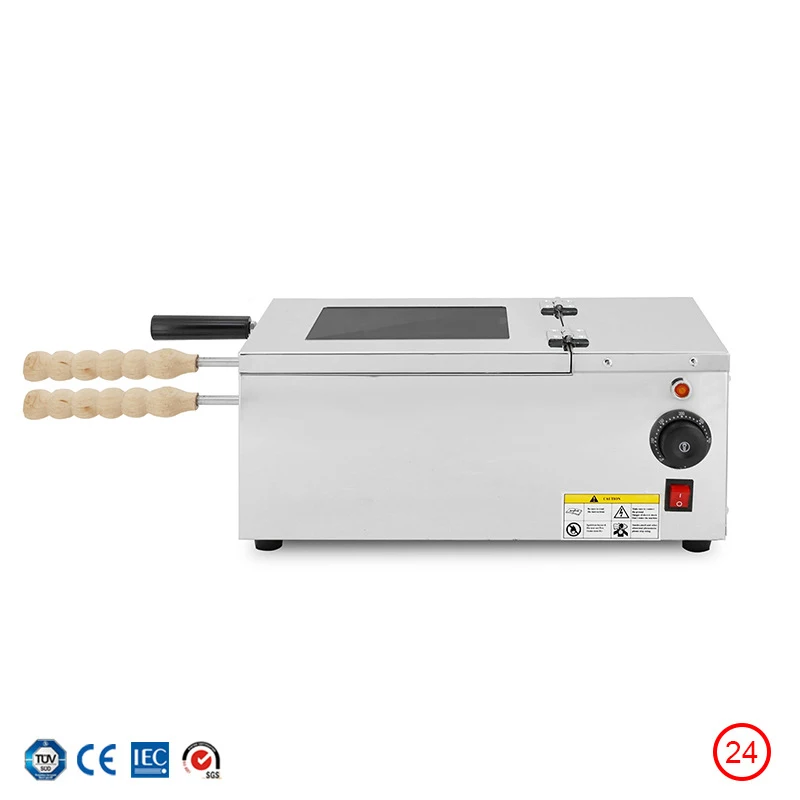 Commercial bagel machine, ice cream bagel machine, chimney rolling Hungarian cake roll oven