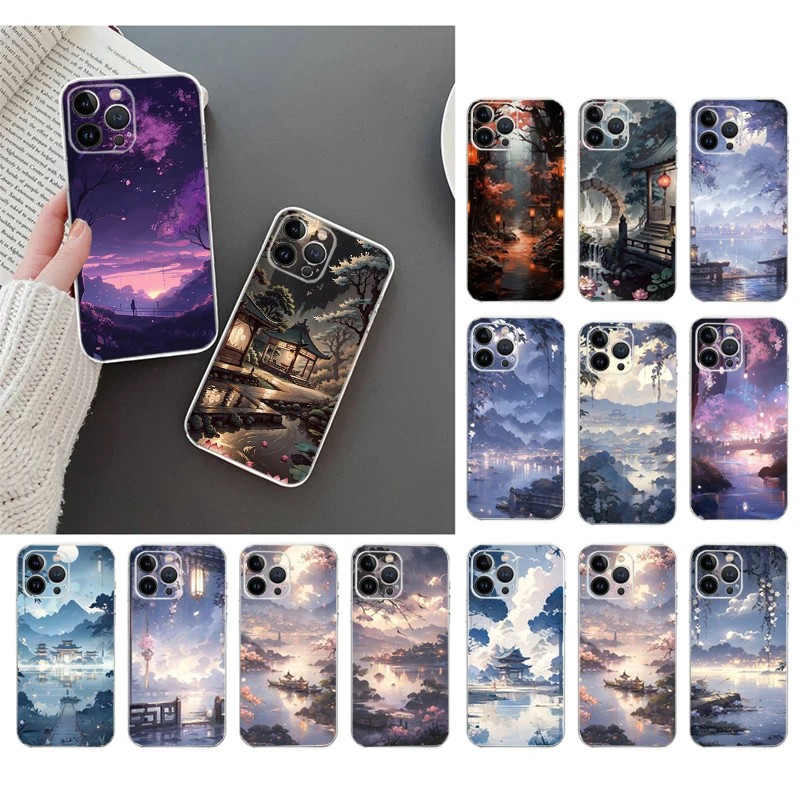 

Amazing sceneary Phone Case For iphone 15 14 Pro Max 13 12 11 Pro Max XSMax XR 12 13 mini 14 Plus