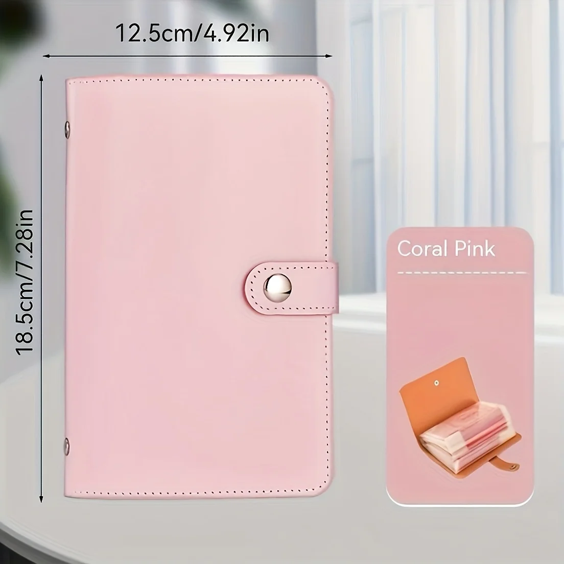 Deluxe Banknote Savings and Collection Book with Secure Closure System
