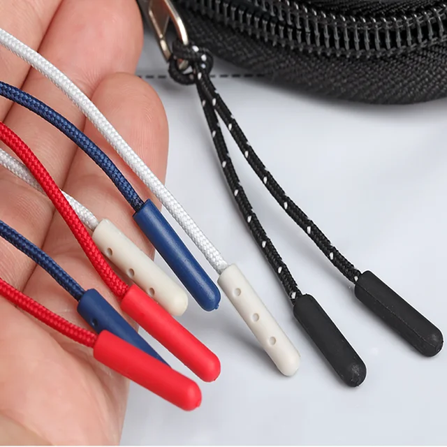 1 Pcs Artificial Leather Zipper Pull Head Backpack Apparel Accessories for  Pull Strap Pendant Cord Zipper DIY Apparel Sewing