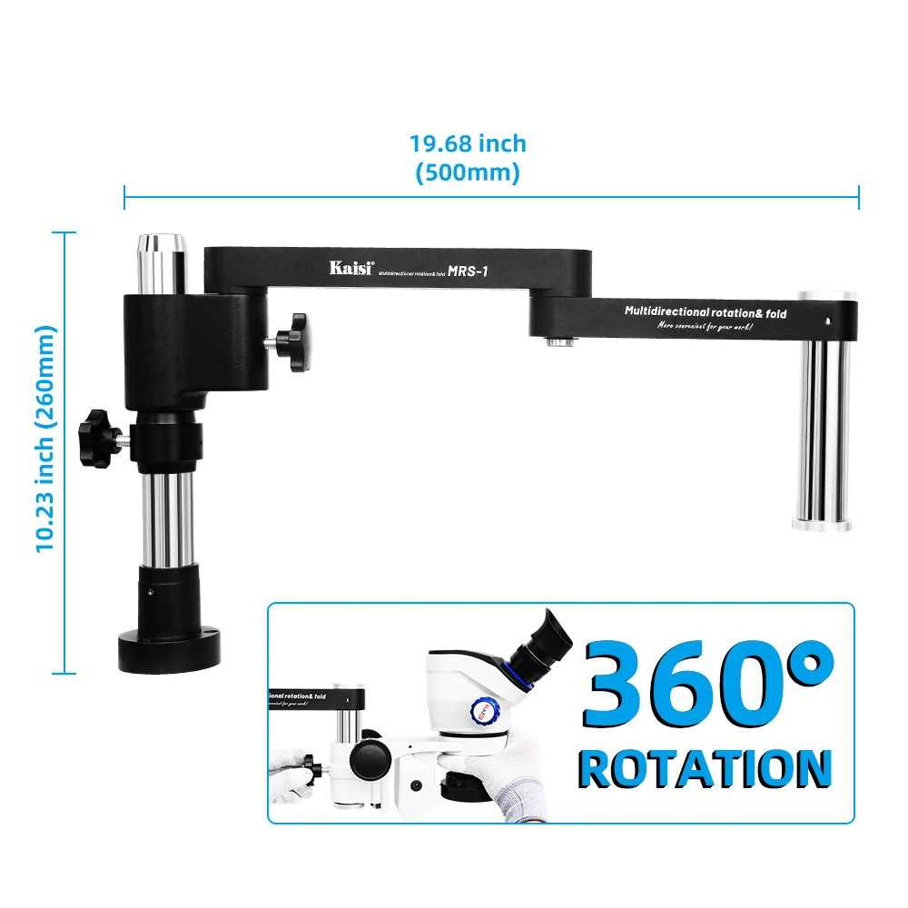 Mercedes Benz Mirrors 50mm Diameter Adjustable Stereo Microscope Stand ...