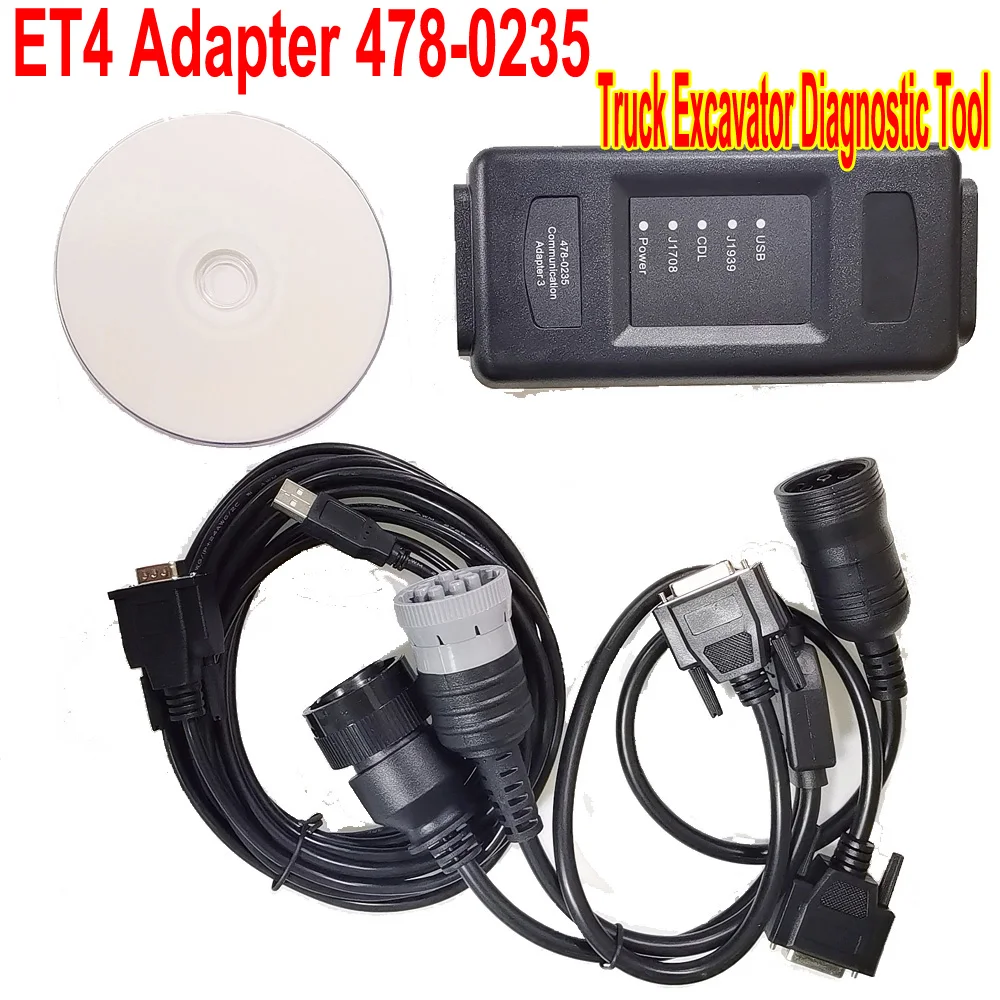

Автомобильный диагностический инструмент для тяжелых условий эксплуатации CAT ET4 ET IV 478 0235 2022A CAT ET4 478-0235 ET III для грузовиков/экскаваторов