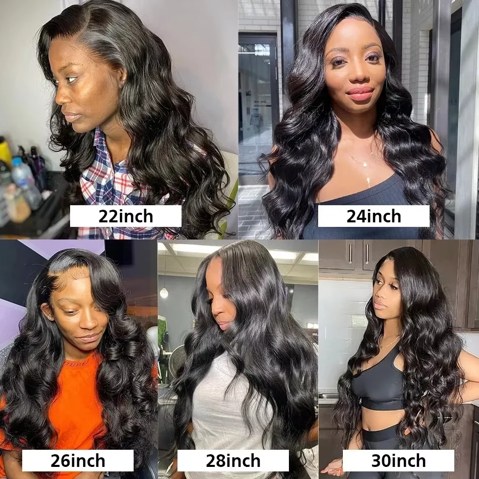 28 30 Inch Raw Brazilian Human Hair Bundles Body Wave Loose 3 4 Bundle Virgin Remy Hair Extension For Women Sew In Quick Weave 6