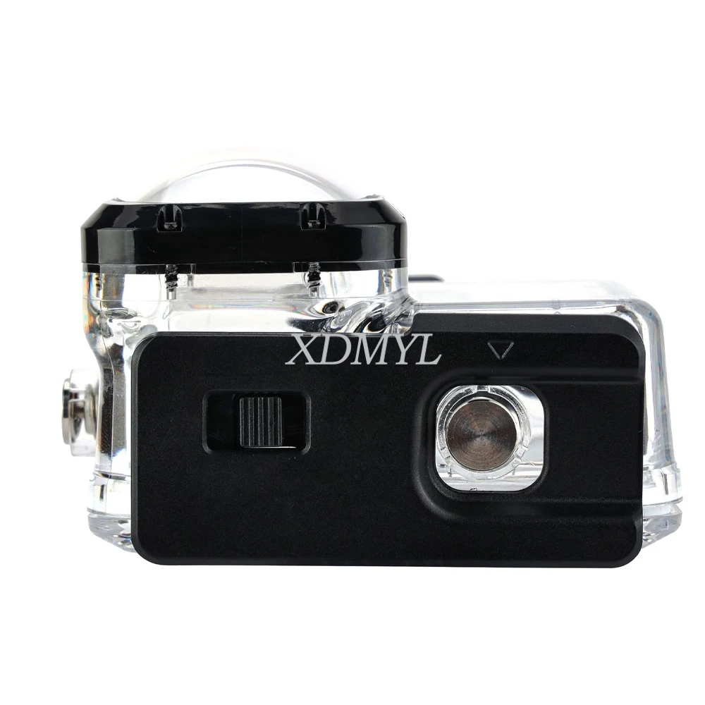 GoPro Hero 용 광각 렌즈 방수 케이스 13 12 11 10 9 MAX 수중 다이빙 보호 커버 카메라 액세서리