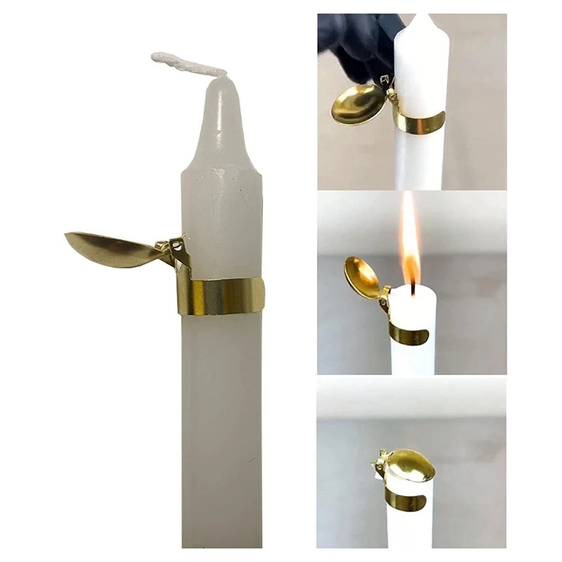 

Automatic Candle Snuffer Fire Extinguisher Candle Flame Safely Wick Flame Extinguishing Clip For Home